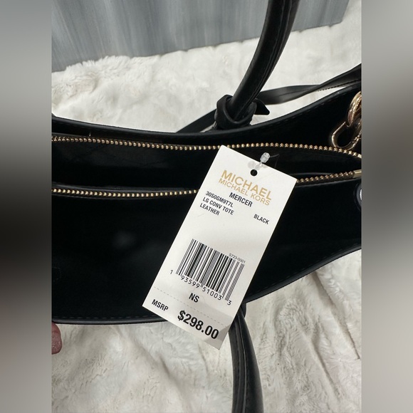 NWT Michael Kors Mercer Large Convertible Tote - Picture 4 of 10